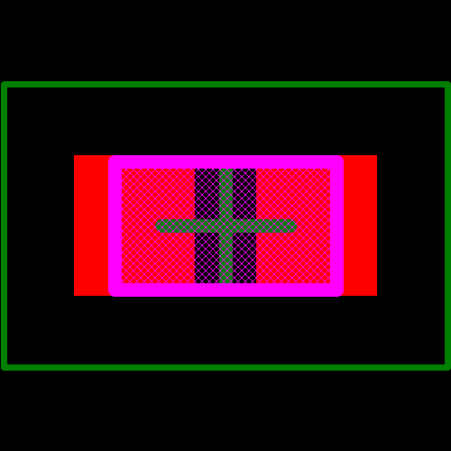 CRCW060322K0FKEA Footprint - Vishay