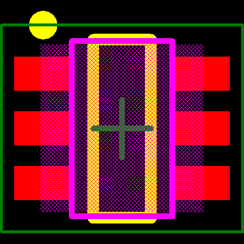 TPD4E001DBVR Footprint - Texas Instruments