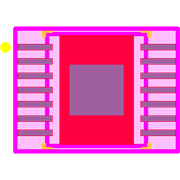 TPS92610QPWPRQ1 Footprint - Texas Instruments