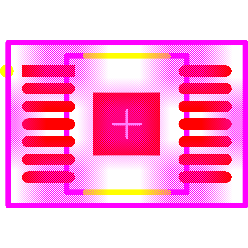 TPS92610QPWPRQ1 Footprint - Texas Instruments