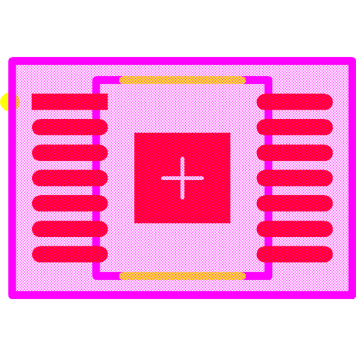 TPS92610QPWPRQ1 Footprint - Texas Instruments