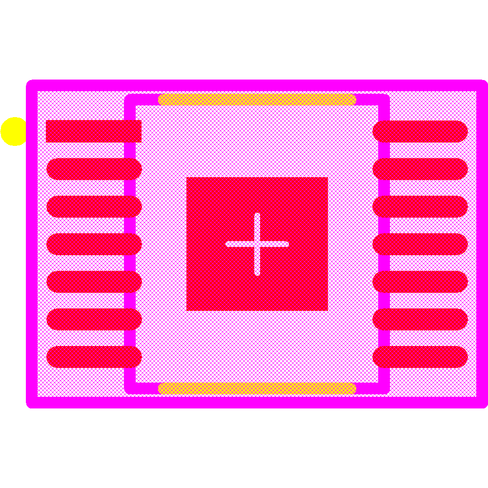 TPS92610QPWPRQ1 Footprint - Texas Instruments