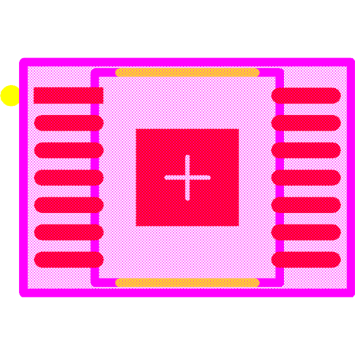TPS92610QPWPRQ1 Footprint - Texas Instruments