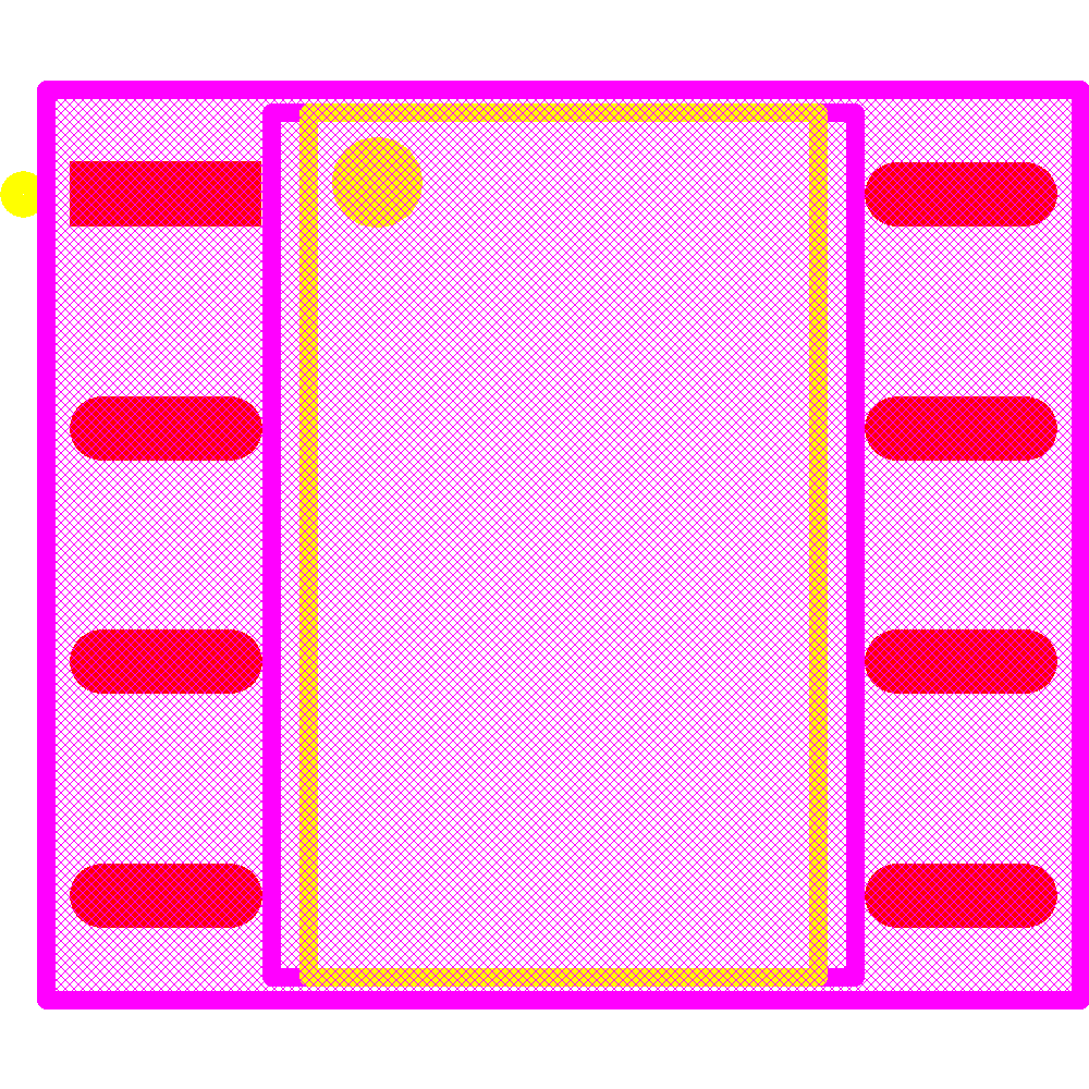 PVT322SPBF Footprint - Infineon