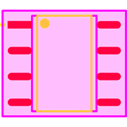 PVT322SPBF Footprint - Infineon