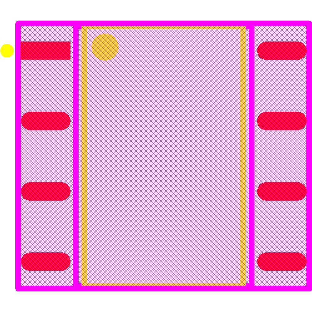 PVT322SPBF Footprint - Infineon