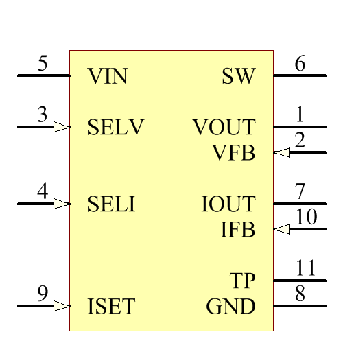 TPS61141DRCR Symbol - Texas Instruments