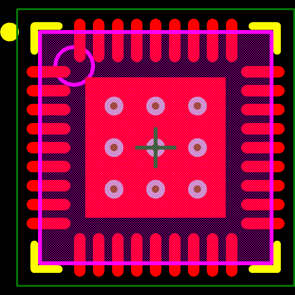 ADL5590ACPZ-R7 Footprint - Analog Devices