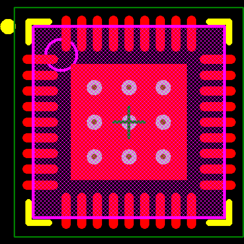 ADL5590ACPZ-R7 Footprint - Analog Devices