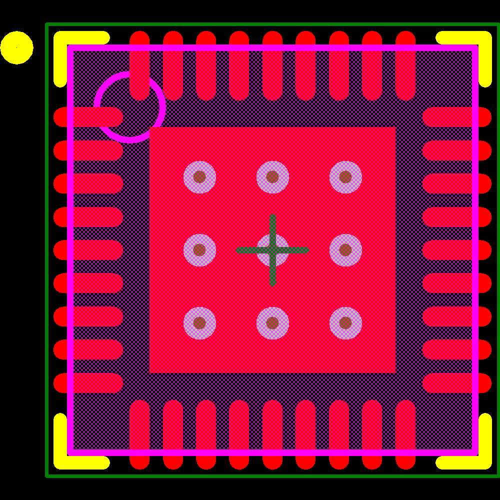 ADL5590ACPZ-R7 Footprint - Analog Devices