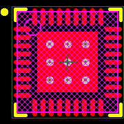 ADL5590ACPZ-R7 Footprint - Analog Devices