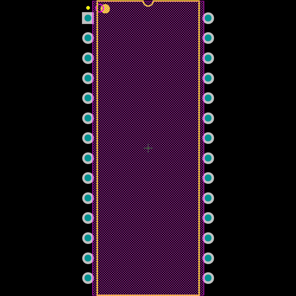 Z8F0131PJ020EG Footprint - Zilog
