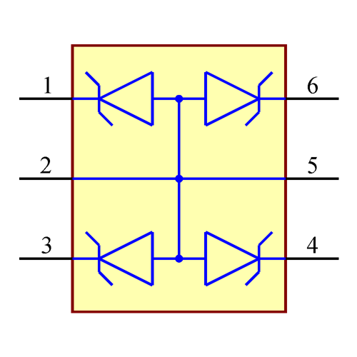 ESDALC6V1P6 Symbol - STMicroelectronics