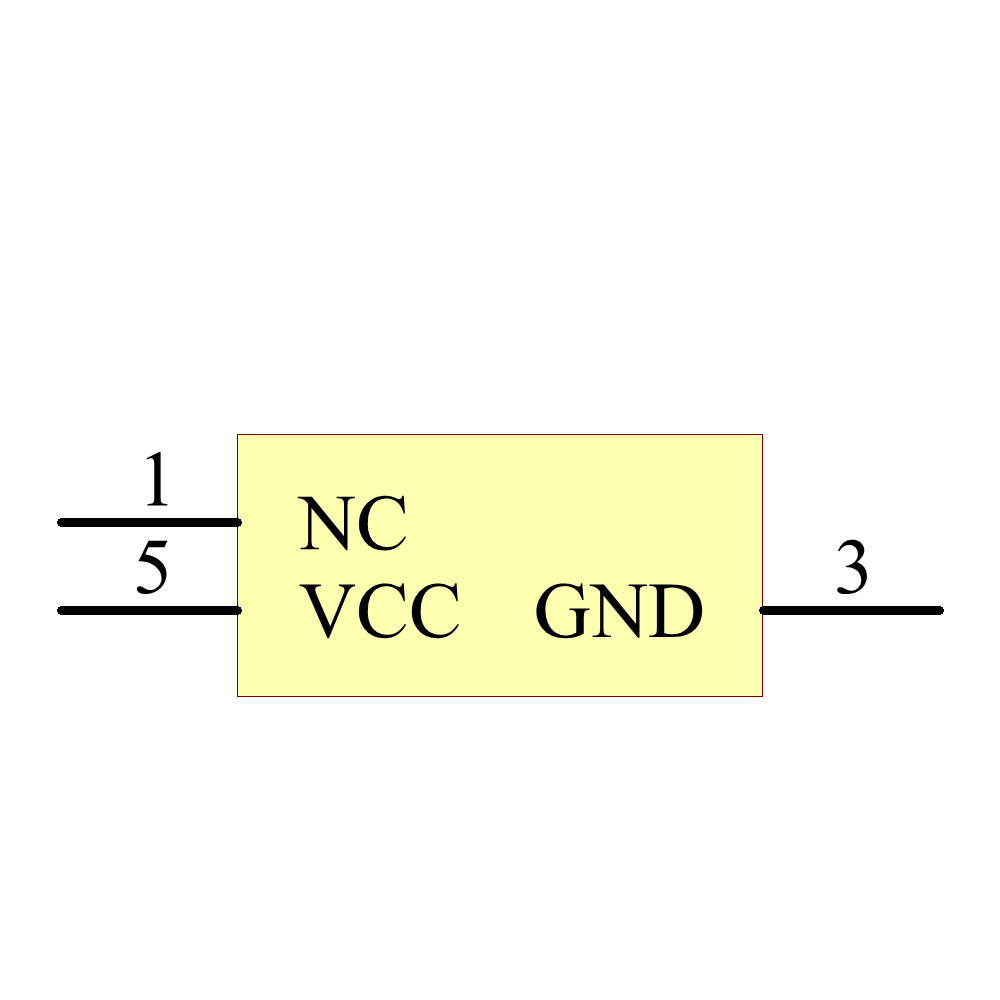 NC7SZ04M5X Symbol - ON Semiconductor / Fairchild