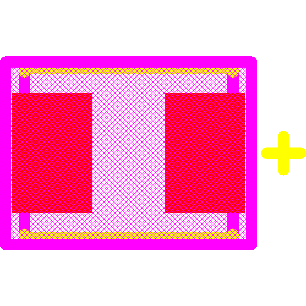 T520B227M006ATE045 Footprint - KEMET