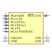 C8051F521-C-IM Symbol - Silicon Lab