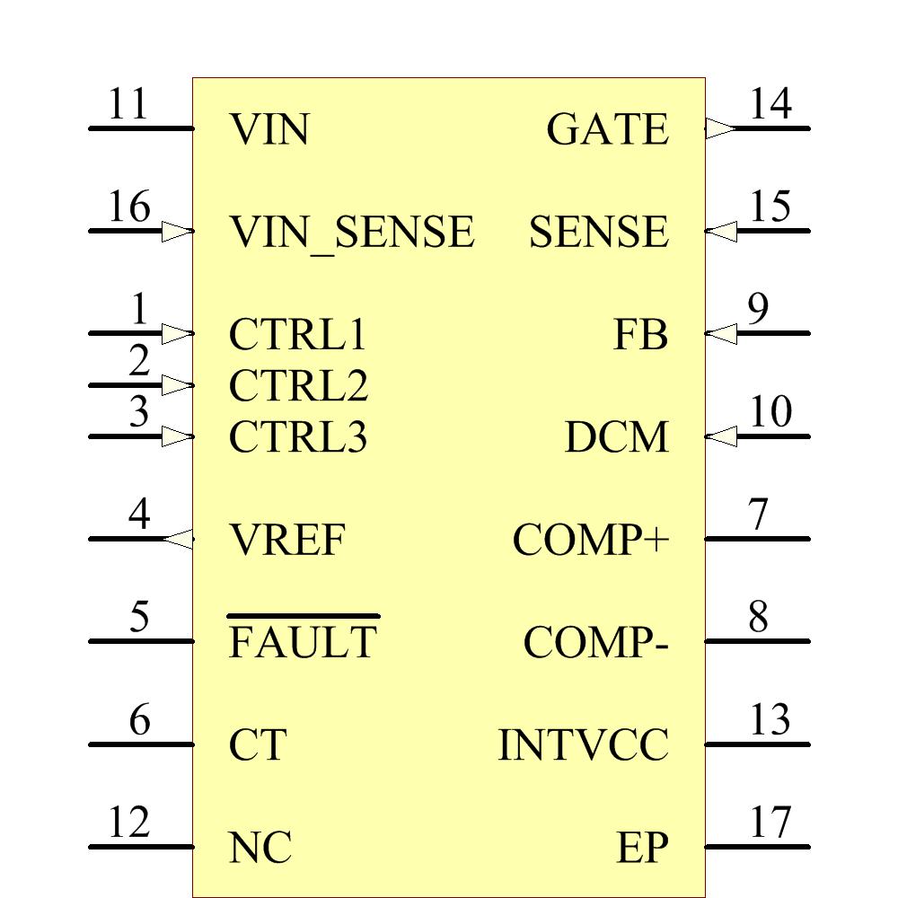 LT3799EMSE#PBF Symbol - Analog Devices