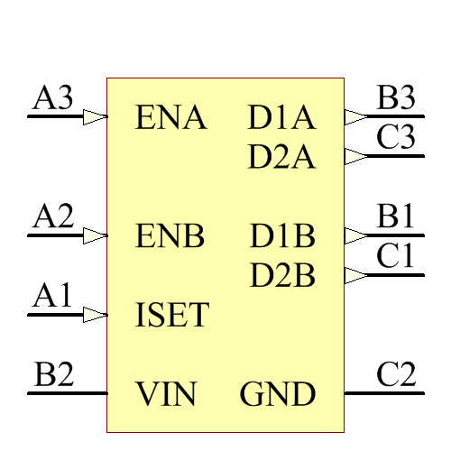 TPS75103YFFT Symbol - Texas Instruments
