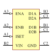 TPS75103YFFT Symbol - Texas Instruments