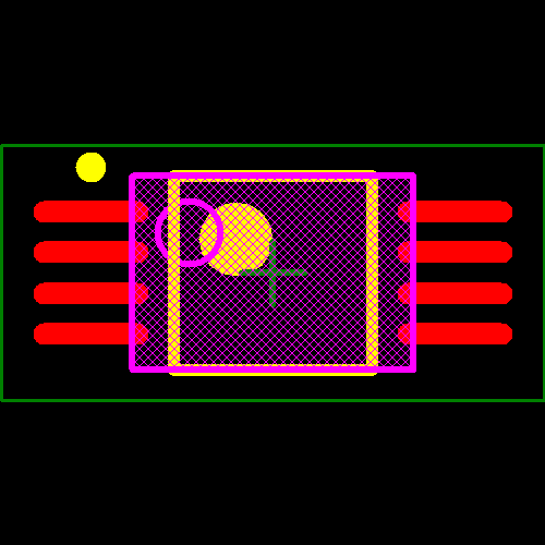 25C040X-I/ST Footprint - Microchip
