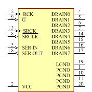 TPIC6596DWRG4 Symbol - Texas Instruments