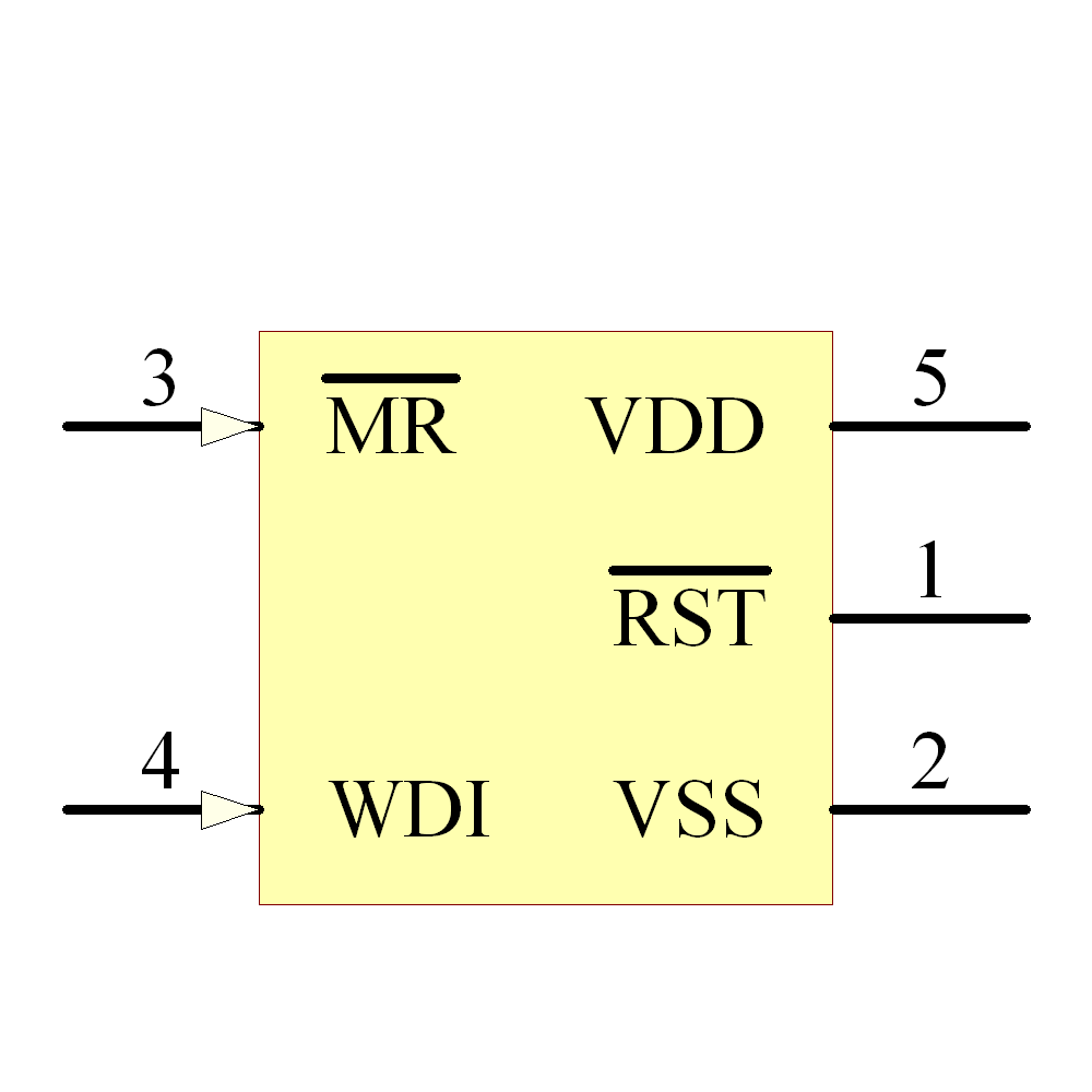 MCP1316MT-46LE/OT Symbol - Microchip