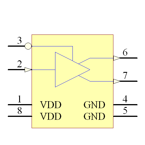 TC4432COA Symbol - Microchip