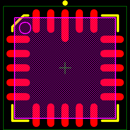 5962-8670408XA Footprint - Texas Instruments