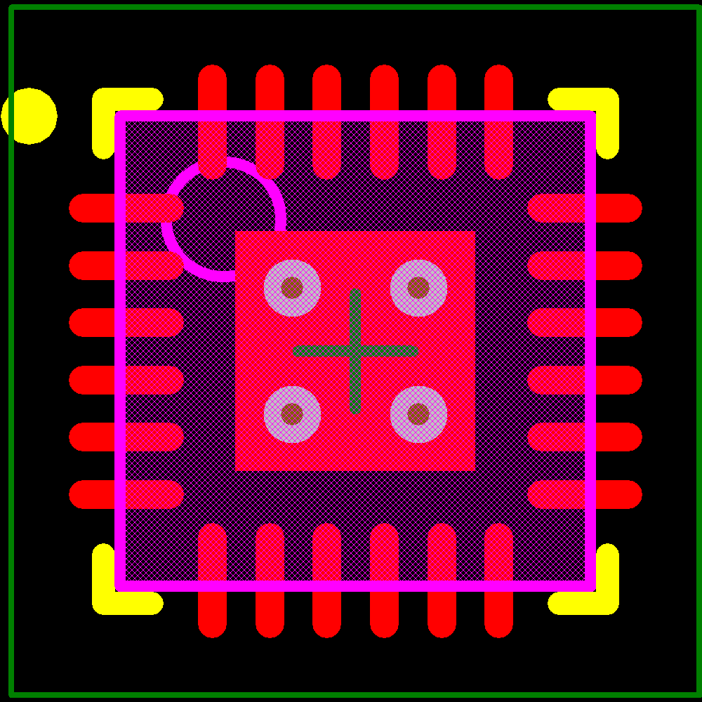 ADP5024ACPZ-1-R7 Footprint - Analog Devices