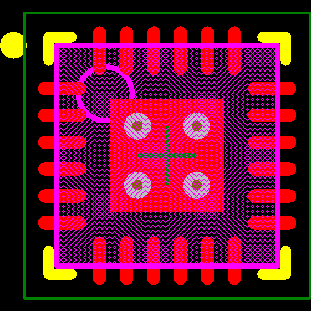 ADP5024ACPZ-1-R7 Footprint - Analog Devices