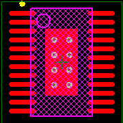 TLC5928PWPR Footprint - Texas Instruments