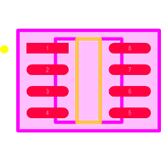 LC03-3.3BTG Footprint - Littelfuse