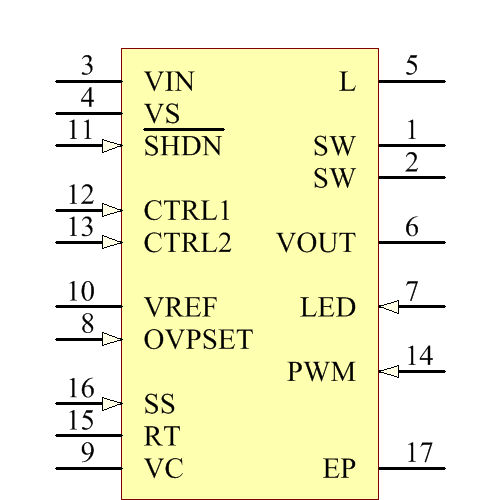 LT3478IFE#PBF Symbol - Analog Devices