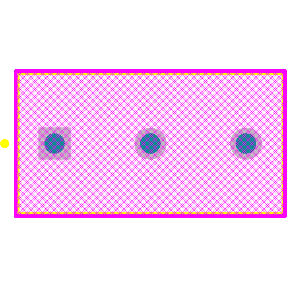25436NAH Footprint - APEM