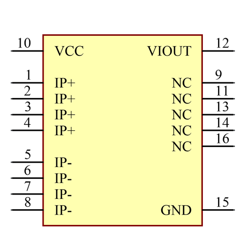 ACS718KMATR-10B-T Symbol - Allegro MicroSystems