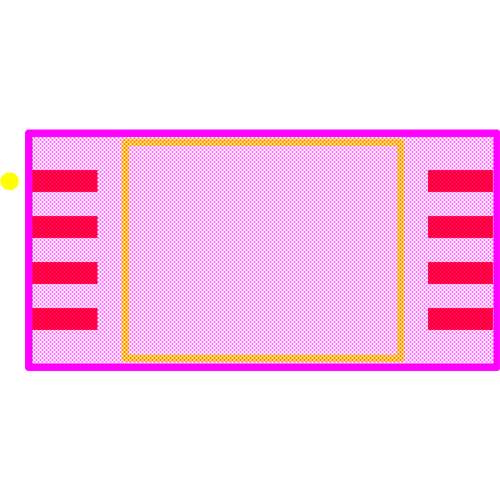 ISO1042DWVR Footprint - Texas Instruments