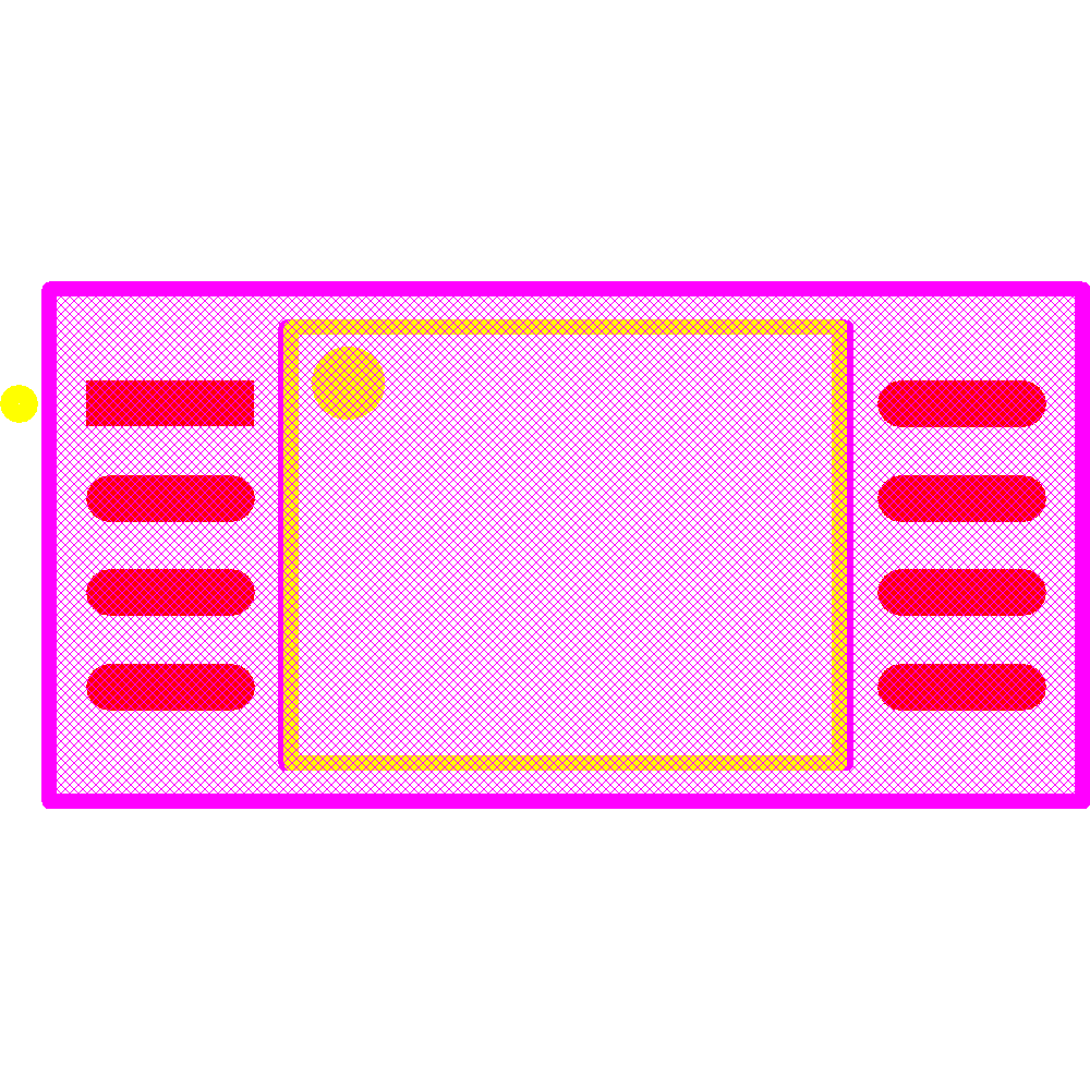 ISO1042DWVR Footprint - Texas Instruments