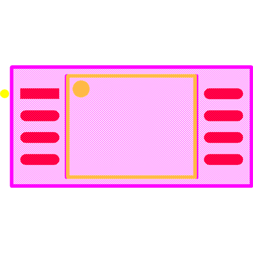 ISO1042DWVR Footprint - Texas Instruments