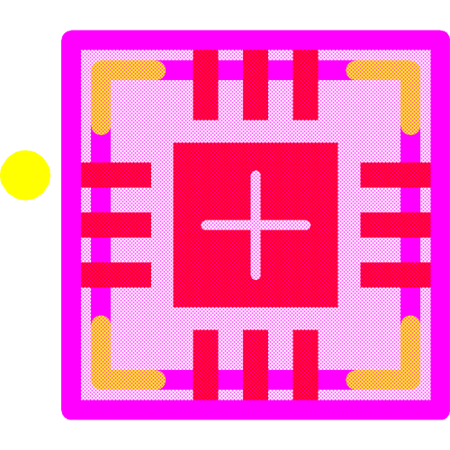 LTC4231HUD-2#TRPBF Footprint - Analog Devices