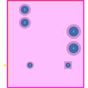 V23201C1001A502 Footprint - TE Connectivity