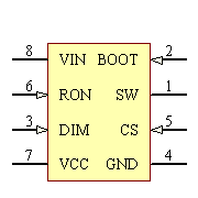 LM3404HVMAX/NOPB Symbol - Texas Instruments