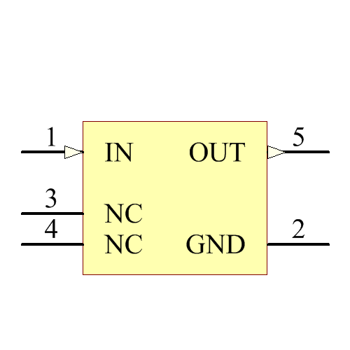 MAX6129BEUK30+T Symbol - Analog Devices