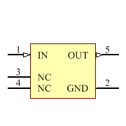 MAX6129BEUK30+T Symbol - Analog Devices