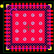 CC2540F256RHAT Footprint - Texas Instruments