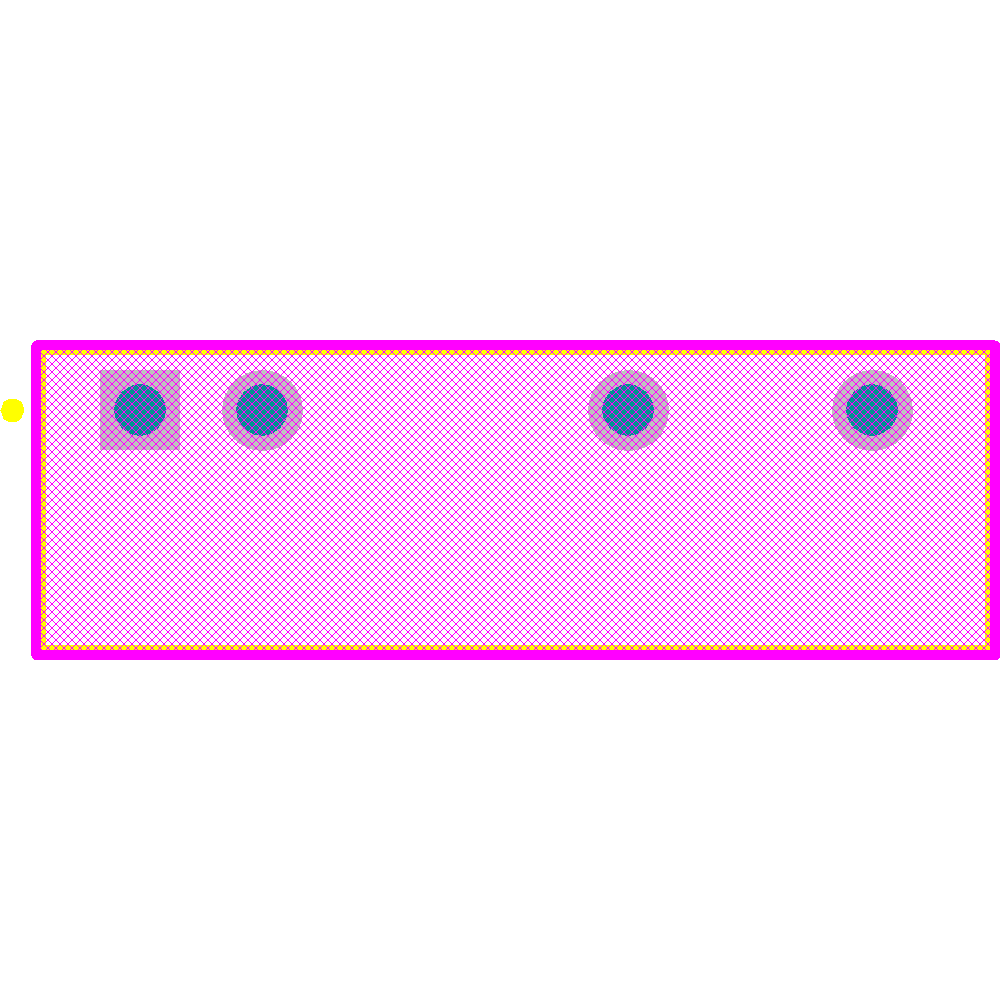 NMV0505SAC Footprint - Murata Power Solutions