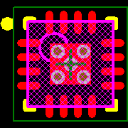 TPS60231RGTR Footprint - Texas Instruments