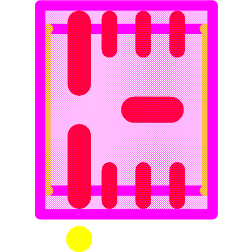 MCP16361T-E/NMX Footprint - Microchip