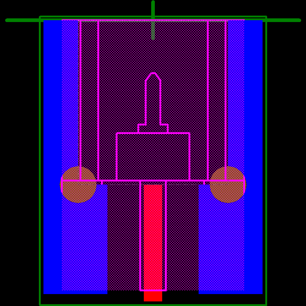 19S242-40ML5 Footprint - Rosenberger