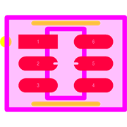 DT1042-04SO-7 Footprint - Diodes Inc.