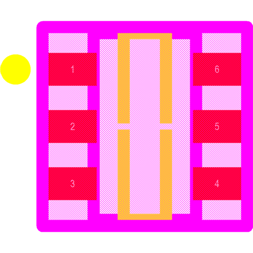 DT1042-04SO-7 Footprint - Diodes Inc.
